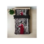 GİFT DUVET COVER SALAH 3D BASKILI Tek Kişilik Nevresim Takımı SİYAH 160 x 220