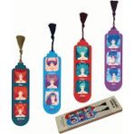Gift Hediyelik Metal Püsküllü Kitap Ayracı Seti (Zodiac Girls)