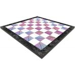 Gift Home Sadece Tahta İsteyene 37x37 cm Orta Boy Bahar Desenli MDF Ahşap Satranç Tahtası