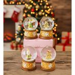 Gift Moda Kurabiye Adam Yılbaşı Temalı Mini Kar Küresi