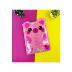 Gift Moda Sevimli Pembe Ayı Tasarımlı A4 Sketchbook – 200 Sayfa Kalın Kağıtlı Defter