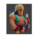 Giftbox3d BRAWL STARS BO KARAKTER FİGÜRÜ 20CM