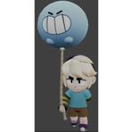 Giftbox3d BRAWL STARS GUS KARAKTER FİGÜRÜ 20 CM