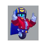 Giftbox3d BRAWL STARS STU KARAKTER FİGÜRÜ 20CM