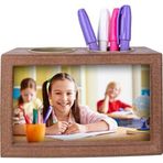 Gifted Kalemlikli Çift Taraflı Ahşap Fotoğraf Çerçevesi 15X10
