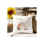 giftkonsept Ama Bunları Konuştuk Hep Baskılı Komik Hediyelik Elyaf Saten Dekoratif Yastık 28x28 cm, QBY1300
