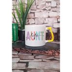 giftkonsept Aunt Kalpli Baskılı Sevgi Dolu Hala Teyze Hediyelik Kulplu Kupa Bardak, QBLK5849-SR
