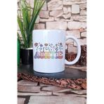 giftkonsept Aunt Life Hala Teyze Hediyelik Baskılı Çay Kahve Sunum Kupa Bardak, QBM5874