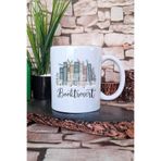 giftkonsept Booktrovert 2 Baskılı İçe Dönük Kitap Kurdu Hediyelik Baskılı Çay Kahve Sunum Kupa Bardak, QBM5491