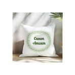 giftkonsept Canım Amcam Baskılı Amca Hediyelik Elyaf Dolgulu Dekoratif Yastık, QBY1128