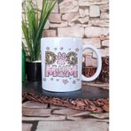 giftkonsept Dog Mom Desenli Köpek Annesi Köpeksever Şık Hediyelik Baskılı Çay Kahve Sunum Kupa Bardak, QBM5792