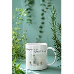 giftkonsept Dünyanın En İyi Öğretmen'ine 6 Baskılı Hediyelik Beyaz Seramik Kupa Bardak, QBM2131