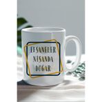 giftkonsept Efsaneler Nisanda Doğar Baskılı Doğum Günü Özel Gün Hediyelik Kupa Bardak, QBM8259