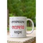 giftkonsept Efsaneler Ocak Ayında Doğar Kırmızı Baskılı Doğum Günü Arkadaş, Eş, Sevgili Hediyelik Kupa Bardak, QBM2516