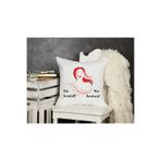 giftkonsept Göz Yumduk Kör Sandınız Baskılı Komik Hediyelik Elyaf Saten Dekoratif Yastık, QBY1353