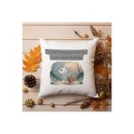 giftkonsept İçimden Gelmiyorsa Giderim Baskılı Motivasyon Hediyelik Elyaf Saten Dekoratif Yastık 28x28 cm, QBY1323