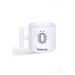 giftkonsept İsme Özel Kişiselleştirilebilir O Harfi Baskılı Latte Fincanı T Kulplu Kupa Bardak, QB1L1406