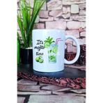 giftkonsept Its Mojito Time Baskılı Hediyelik Kupa Bardak, T-M2446