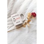 giftkonsept Kraliçeler Bu Ayda Doğar Baskılı Doğum Günü Özel Gün Arkadaş, Sevgiliye Hediyelik Beyaz Kupa Bardak, KIRMIZI-01