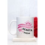 giftkonsept Kurdeleli Prensesler Ocakta Doğar Baskılı Doğum Günü Hediyelik Kupa Bardak, QBM8269