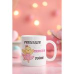 giftkonsept Prensesler Bu Ayda Doğar Baskılı Doğum Günü Özel Gün Arkadaş, Sevgiliye Hediyelik Beyaz Kupa Bardak, Beyaz-5