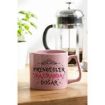 giftkonsept Prensesler Haziranda Doğar Baskılı Doğum Günü Özel Gün Hediyelik Pembe D Kulplu Kupa Bardak, QBPLK5993