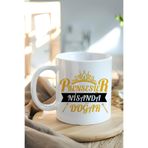 giftkonsept Prensesler Nisanda Doğar Baskılı Sarı Taç Detaylı Doğum Günü Hediyelik Kupa Bardak, QBM8267