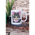 giftkonsept Ramen Kedi Noodle 4 Baskılı Japon Yiyecek Anime Kedi Hediyelik Baskılı Çay Kahve Sunum Kupa Bardak, QBM5305
