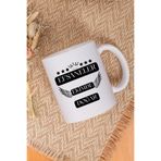 giftkonsept Taç ve Yıldız Desenli Efsaneler Ekimde Doğar Baskılı Eş, Arkadaş Doğum Günü Hediyelik Kupa Bardak, QBM2518