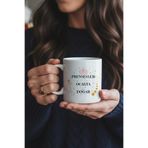 giftkonsept Taçlı Prensesler Ocakta Doğar Baskılı Ocak Ayı Doğum Günü Hediyelik Kupa Bardak, QBM5973