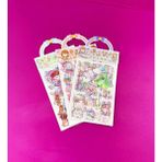 Giftmoda 3'lü Tatlı Kız Şeffaf Sticker - --