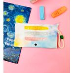 giftmoda Believe Dream Shine Tasarımlı Bez Kalemlik Cüzdan