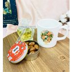 giftmoda Çiçek Kadın Tasarımlı Kadınlara Özel Hediye Seti