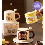Giftmoda Kahve Sokağı Temalı Seramik Kupa