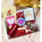 Giftmoda Kalp Kulplu Sevgili Kupa ve Japon Kiraz Çiçeği Esanslı Kolonya Sevgiliye - Renkli