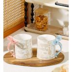 Giftmoda Kristal Kulp Temalı Seramik Kupa