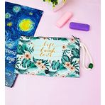 giftmoda Life Love Tasarımlı Bez Kalemlik Cüzdan