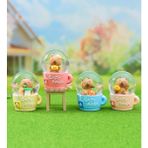 Giftmoda Mini Işıklı Capybara Fincan Kar Küresi - 6,5 - Karışık Renkli