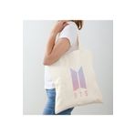 GİFTORA Bts Baskılı Ham Bez Omuz Çantası 30x45
