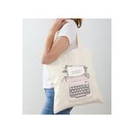 GİFTORA Pembe Vintage Tasarımlı Daktilo Baskıl