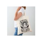 GİFTORA Stay Weird Gothic Ham Bez Çanta