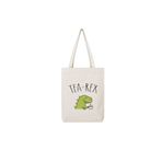 GİFTORA Tea - Rex Baskılı Ham Bez Omuz Çantası
