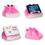 Gifts for Readers & Writers Çocuk iPad Standı | Sevimli Okuyucu Tablet Standı ve Kitap Tutucu| Yatmadan Maceralar için Okuma Yastığı | Tablet Kucak Dinlenme Yastığı | Okuyucular ve Kitap Severler için