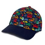 Gifts Treat Hediyeler Treat Çocuk Beyzbol Şapkası Erkek Beyzbol Şapkası Çocuk Güneş Şapkası Şapka Kızlar Yaz Snapback Kapaklar Hayvan Tasarım Beanies Mavi 52 cm/4-6 Yaş