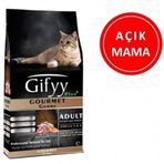 Gifyy Somon ve Tavuk Etli Gurme 1 kg Açık Kedi Maması