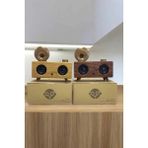 GIGA Çalar Radyo Müzik Kutusu Nostaljik Hoparlör Speaker - Renkli