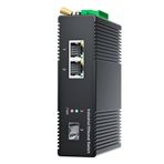 Gigabit 1 Optik 2 Elektrik SFP Ağ Dışı Yönetilen Endüstriyel Sınıf Fiber Optik Anahtar DIN Raylı Poe Anahtarı,Switch
