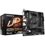 GIGABYTE A520M DS3H AC AM4 DDR4 4733MHz(OC) PCIe 3.0 M.2 NVMe WiFi + Bluetooth Gigabit LAN mATX Anakart