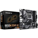 GIGABYTE B650M D3HP AX AM5 DDR5 6400MHz(OC) PCIe 4.0 M.2 NVMe WiFi + BT Gigabit LAN mATX Anakart