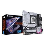 GIGABYTE B760M AORUS ELITE WIFI6E LGA1700 DDR5 7600MHz(OC) PCIe 5.0 Çift M.2 NVMe WiFi 6E 2.5GbE LAN mATX Anakart